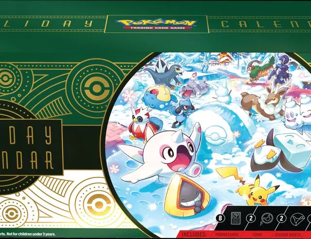 2024 Pokemon Advent Calendar - Paragon City Games